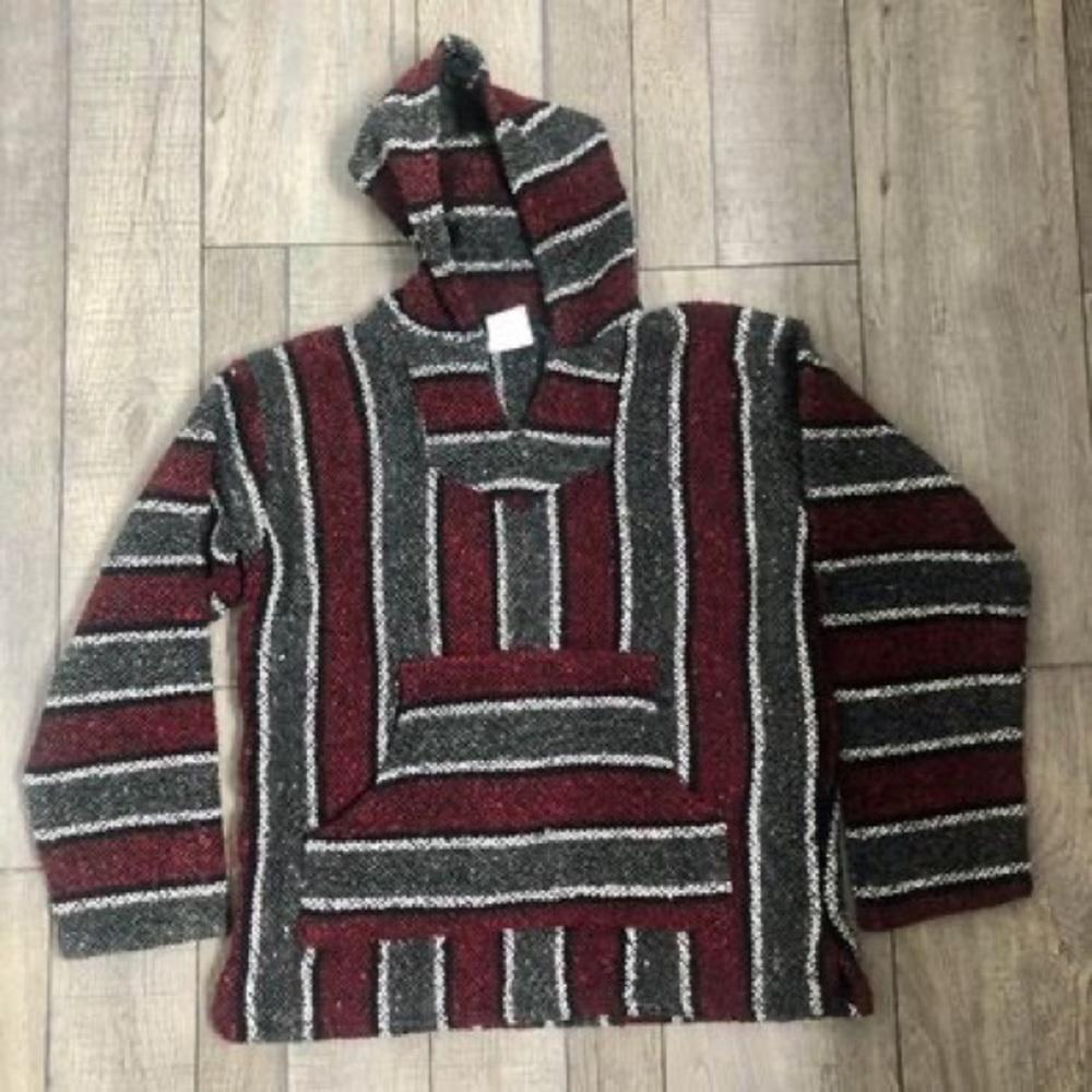 Mexican Baja Hoodie/Drug rug